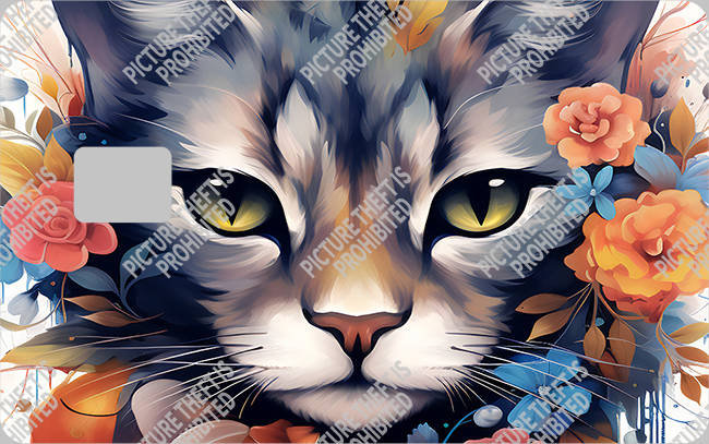 Bank  Card Sticker-BC-2317